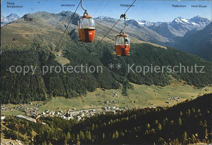 Seilbahn Schatzalp-Strelapass Davos Jakobshorn H