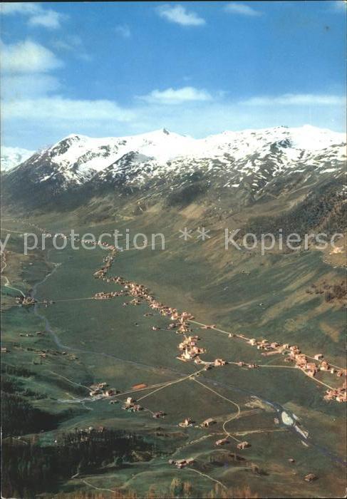 Livigno Fliegeraufnahme