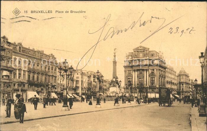 Bruxelles Bruessel Place de Brouckere
