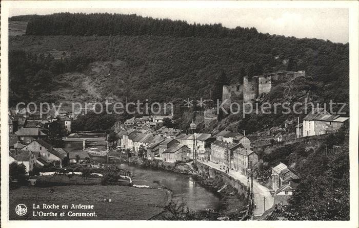 La Roche-en-Ardenne Ourthe et Corumont Chateau Ruine