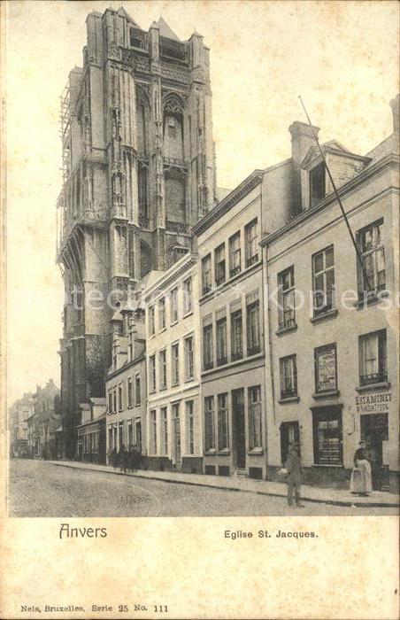 Anvers Antwerpen Eglise Saint Jacques