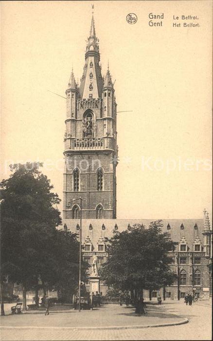 Gand Belgien Beffroi Glockenturm