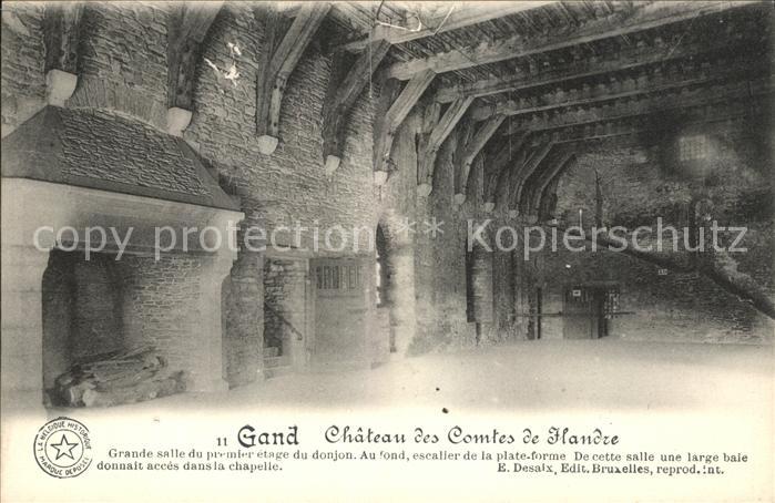 Gand Belgien Chateau des Comtes de Flandre Grande sa