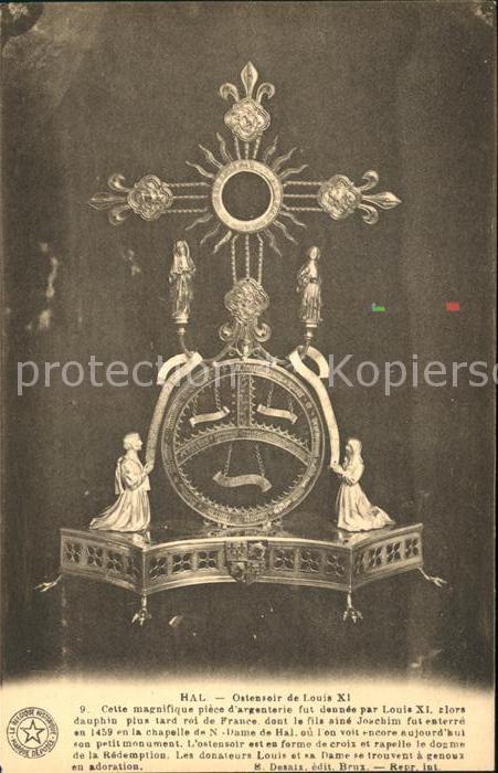 Hal Ostensoir de Louis XI Piece d argenterie Histoire