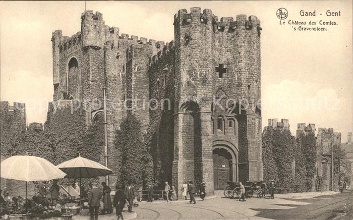 Gand Belgien Chateau des Comtes