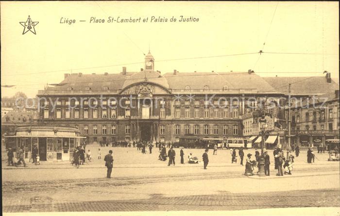 Liege Luettich Place Saint Lambert Palais de Justice
