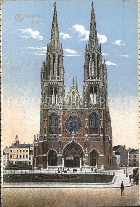 Ostende Oostende Eglise