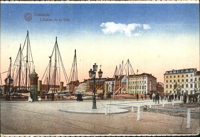 Ostende Oostende Entree de la Ville