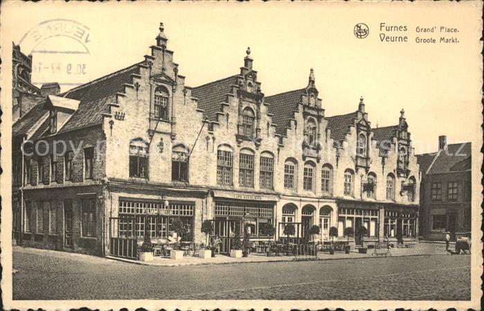 Furnes Veurne West-Vlaanderen Belgie Grand Place