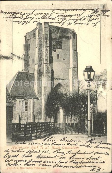 Sluis Zeeland Hervormde kerk te St. Anne Termuiden