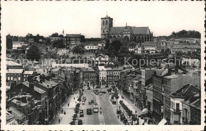 Liege Luettich Boulevard de la Sauveniere et Eglise Sa