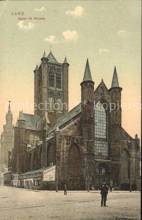 Gand Belgien Eglise Saint Nicolas