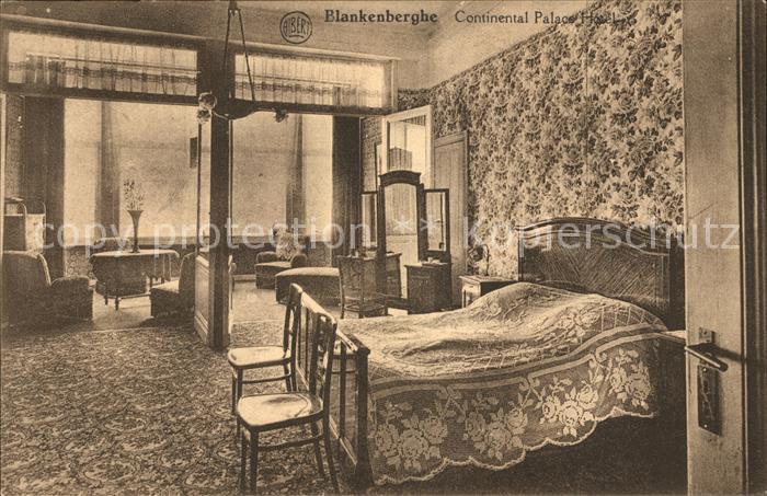 Blankenberghe Continental Palace Hotel Room