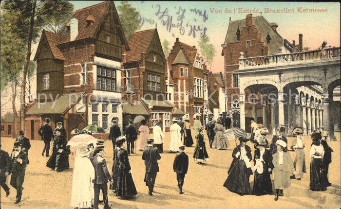 Bruxelles Bruessel Kermesse Entree