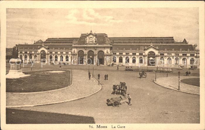 Mons Hainaut La Gare Bahnhof