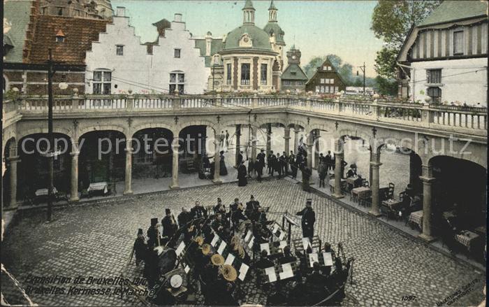 Bruxelles Bruessel Kermesse Marche Musique Exposition de B