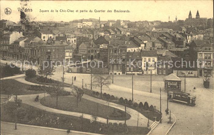 Verviers Liege Wallonie Square de la Chic Chac Quartier des Bou