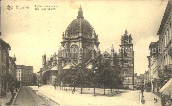 Bruxelles Bruessel Eglise Sainte Marie