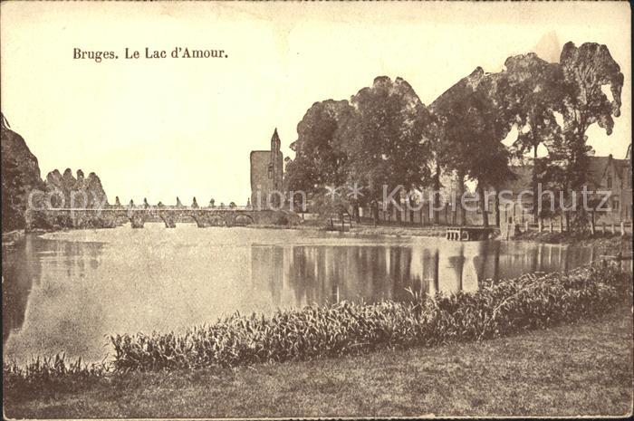 Bruges BRUGGE Belgie Lac d Amour
