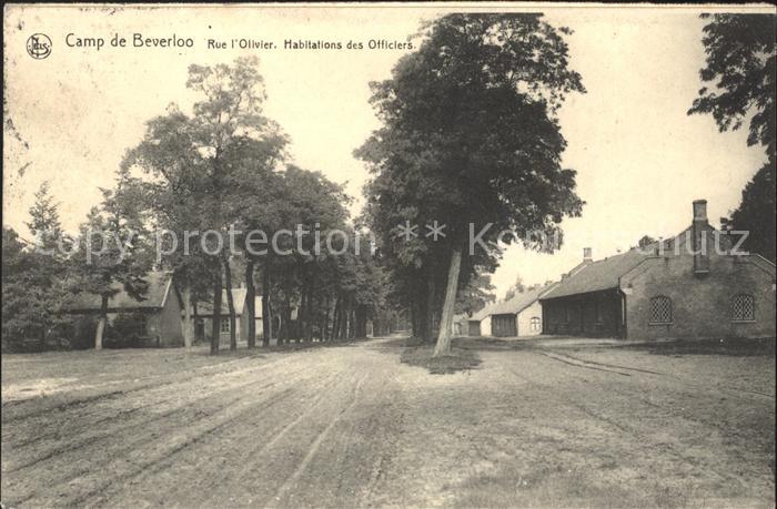 Beverloo Rue l'Olivier Camp Habitations des Offi