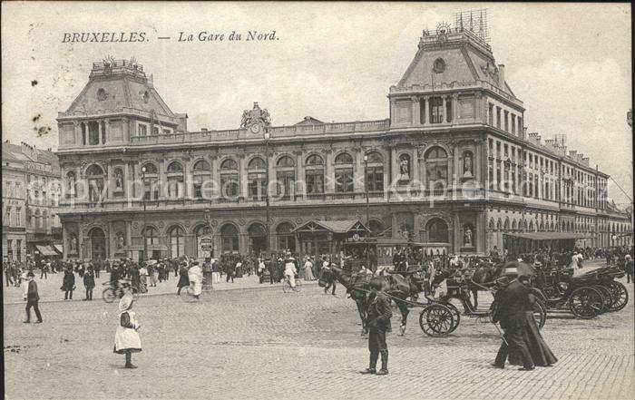 Bruxelles Bruessel Gare du Nord Bahnhof