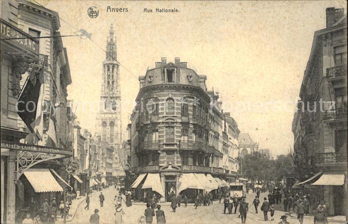 Anvers Antwerpen Rue Nationale