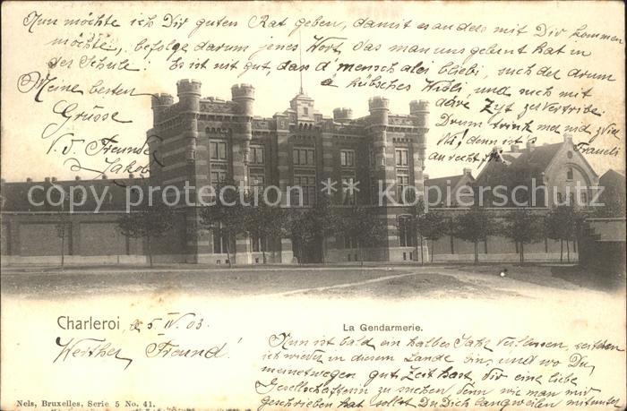 Charleroi Wallonie Gendarmerie