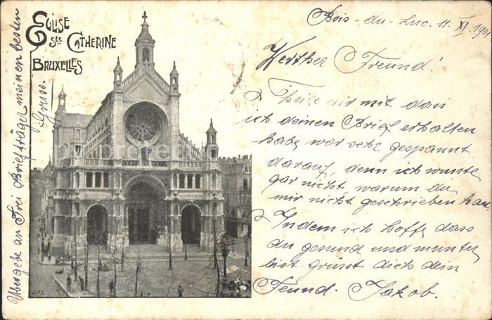 Bruxelles Bruessel Eglise Sainte Catherine