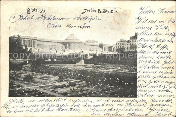 Bruxelles Bruessel Jardin Botanique