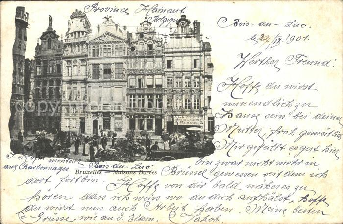 Bruxelles Bruessel Maisons Dorees