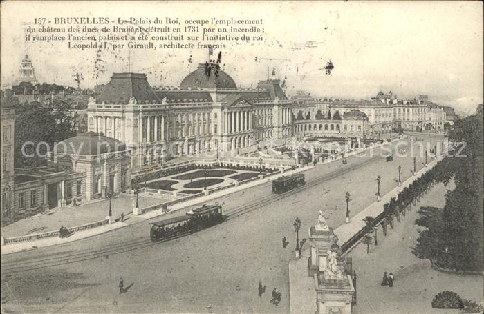 Bruxelles Bruessel Palais du Roi Histoire