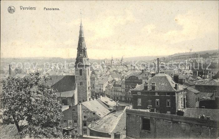 Verviers Liege Wallonie Panorama Eglise