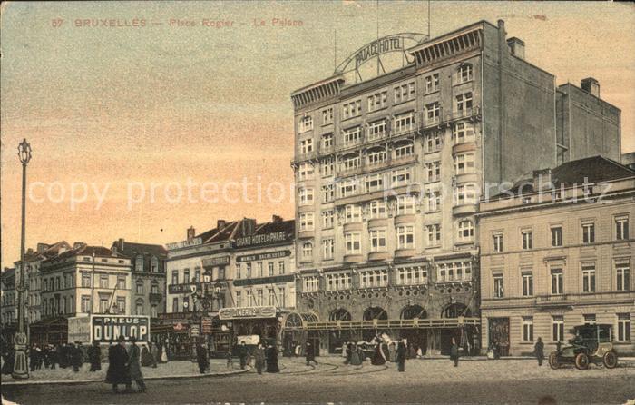 Bruxelles Bruessel Place Rogier Palace