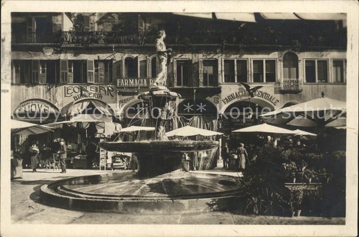 Verona Veneto Piazza delle Erbe Fontaine