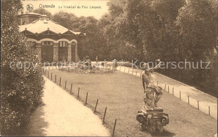 Ostende Oostende Trinkhall du parc Leopold Monument