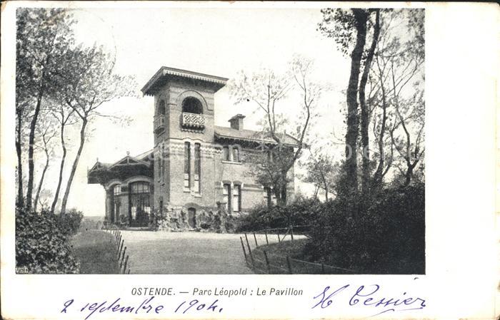 Ostende Oostende Parc Leopold Pavillon