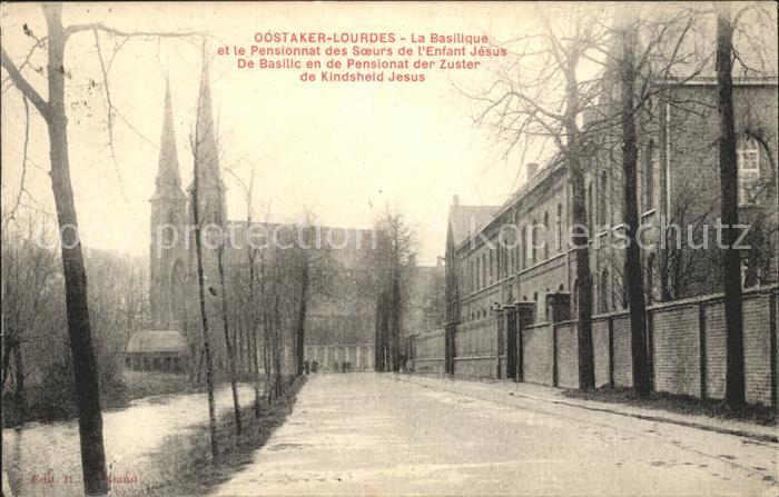 Lourdes Oostakker Basilique Pensionnat des Soeurs de l'En