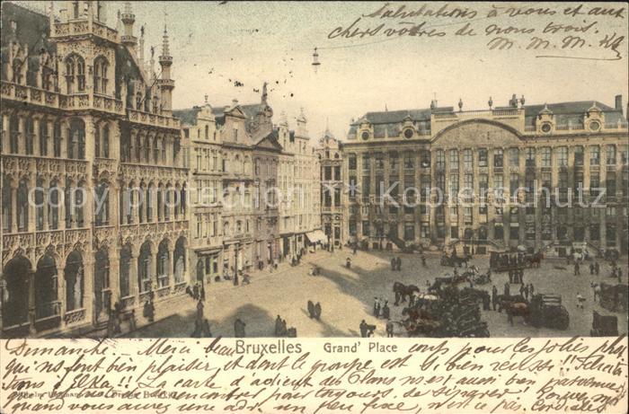 Bruxelles Bruessel Grand Place