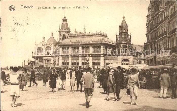 Ostende Oostende Kursaal Terrasses et le Petit Nice