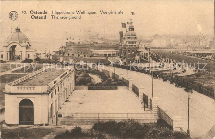 Ostende Oostende Hippodrome Wellington Pferderennbahn