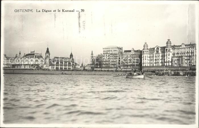 Ostende Oostende La Digue et le Kursaal