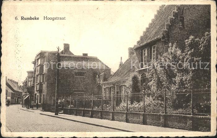 Rumbeke West-Vlaanderen Hoogstraat