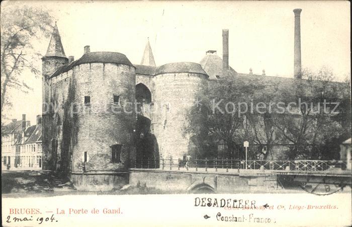 Bruges BRUGGE Belgie Porte de Gand