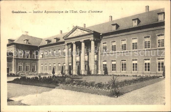 Gembloux Institut Agronomique de l'Etat Cour d_H