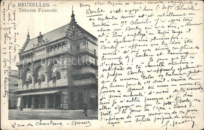 Bruxelles Bruessel Theatre Flamand