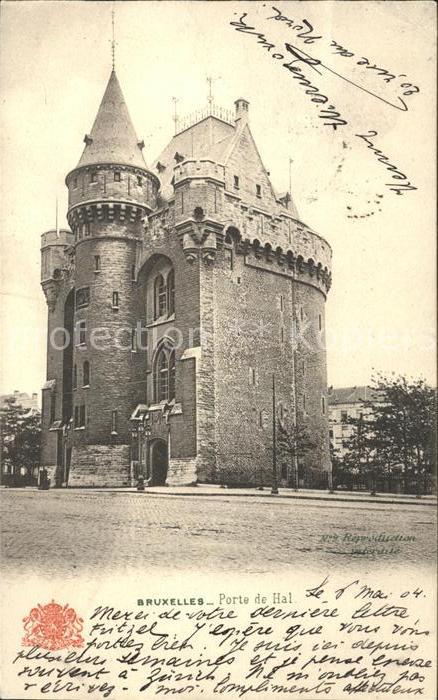 Bruxelles Bruessel Porte de Hal Wappen