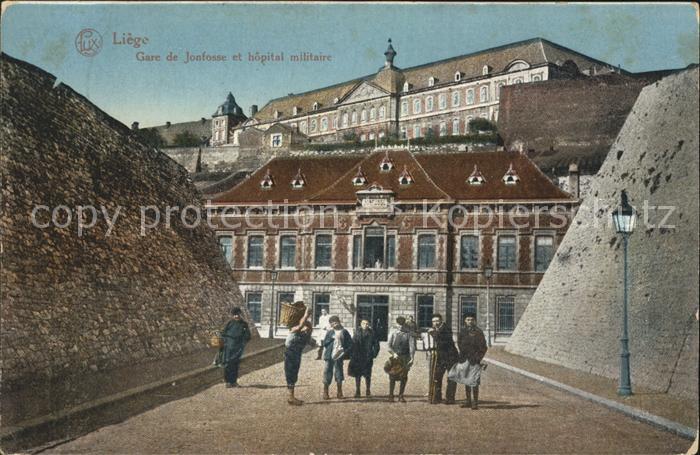 Liege Luettich Gare de Jonfosse Hopital Militaire