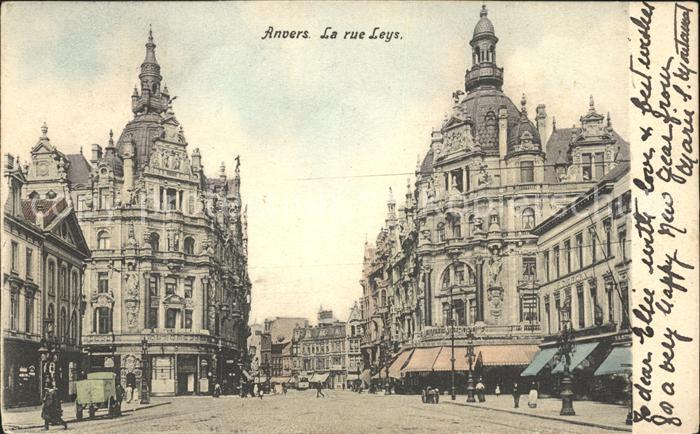 Anvers Antwerpen Rue Leys