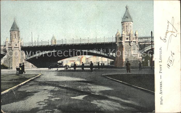 Anvers Antwerpen Pont Leopold