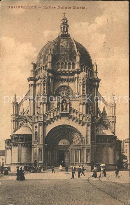 Bruxelles Bruessel Eglise Sainte Marie